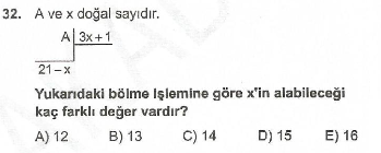 Online KPSS Matematik Deneme Sınavı