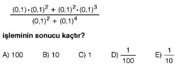 Online KPSS Matematik Deneme Sınavı 7 Çöz